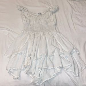 White flowy dress - princess Polly love galore dress
